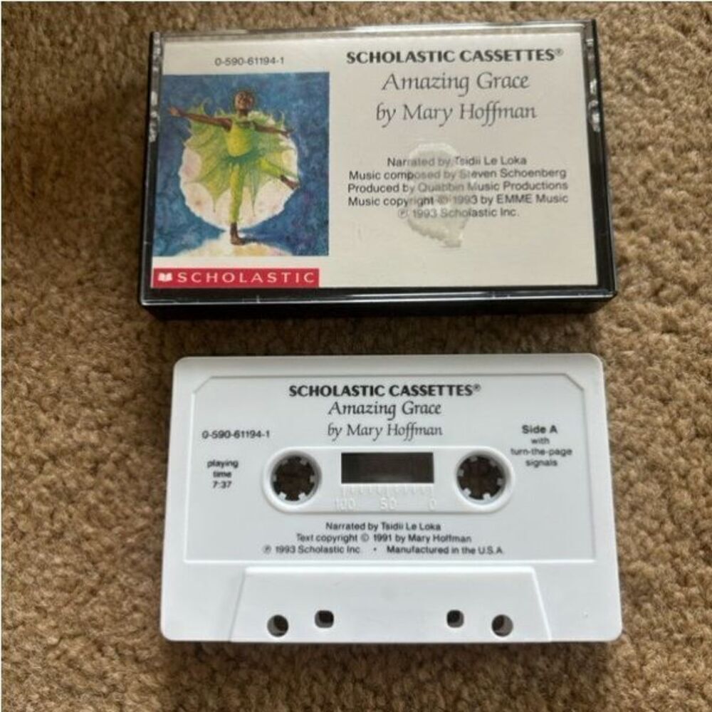 Scholastic Cassette Amazing Grace By Mary Hoffman Cassette